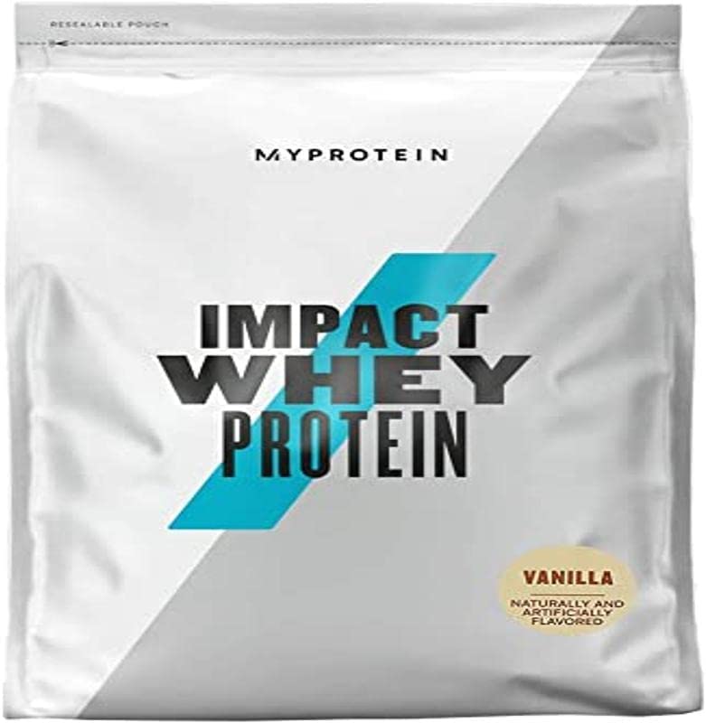 Сывороточный протеин Myprotein Impact Whey, 2500 г, ванильный