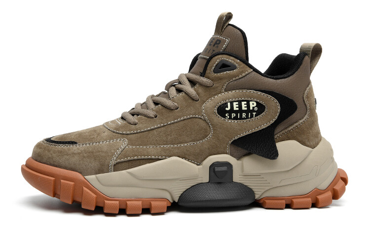 

Кроссовки JEEP SPIRIT Lifestyle Shoes Men High-top, темно-зеленый