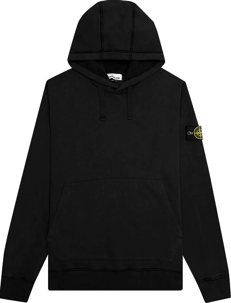 

Худи Stone Island Hoodie 'Black', черный
