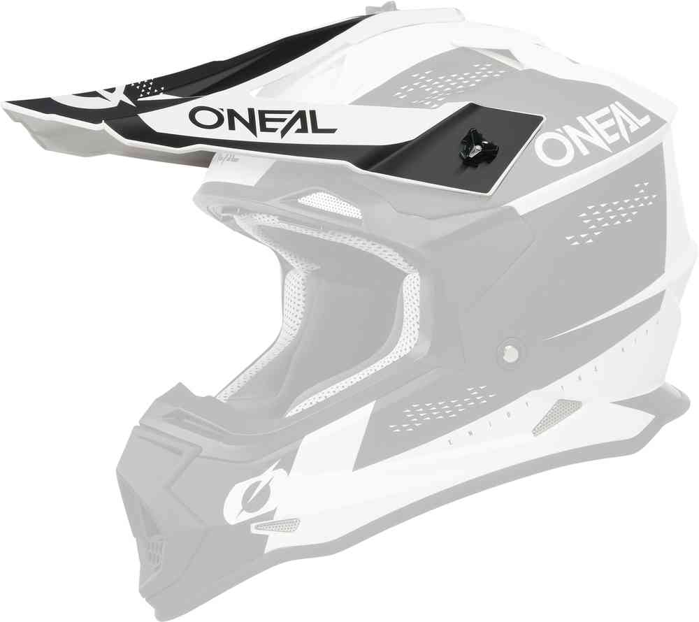2Series шлем шлема пик Oneal шлем oneal 2series rush v 22 для мотокросса красный желтый