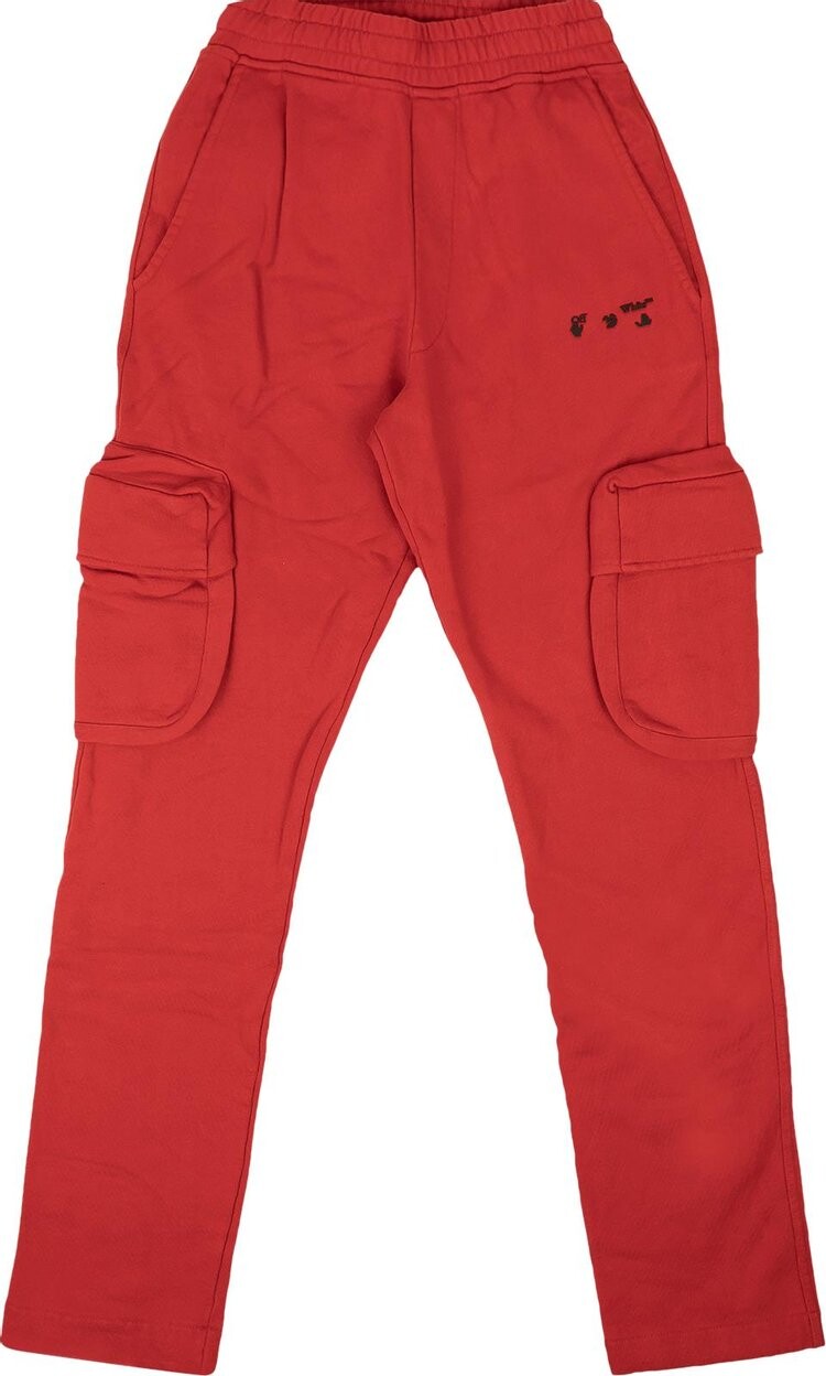 

Спортивные брюки Off-White Diag Logo Cargo Sweatpant 'Samba/Black', черный