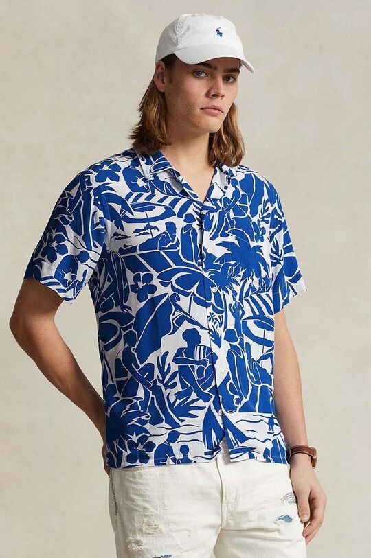 

Рубашка Polo Ralph Lauren, синий