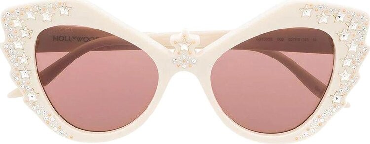 

Солнцезащитные очки Gucci Sunglasses Ivory, слоновая кость