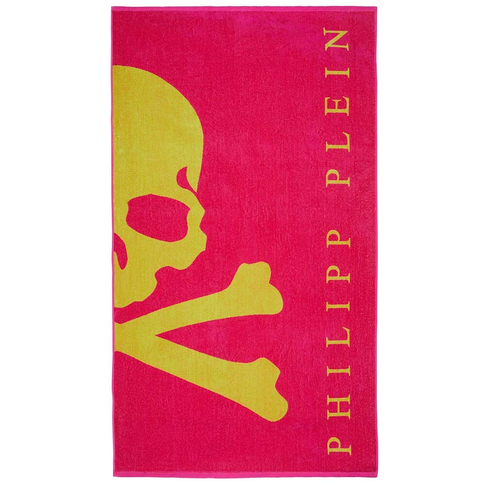 

Полотенце Philipp Plein, розовый/желтый