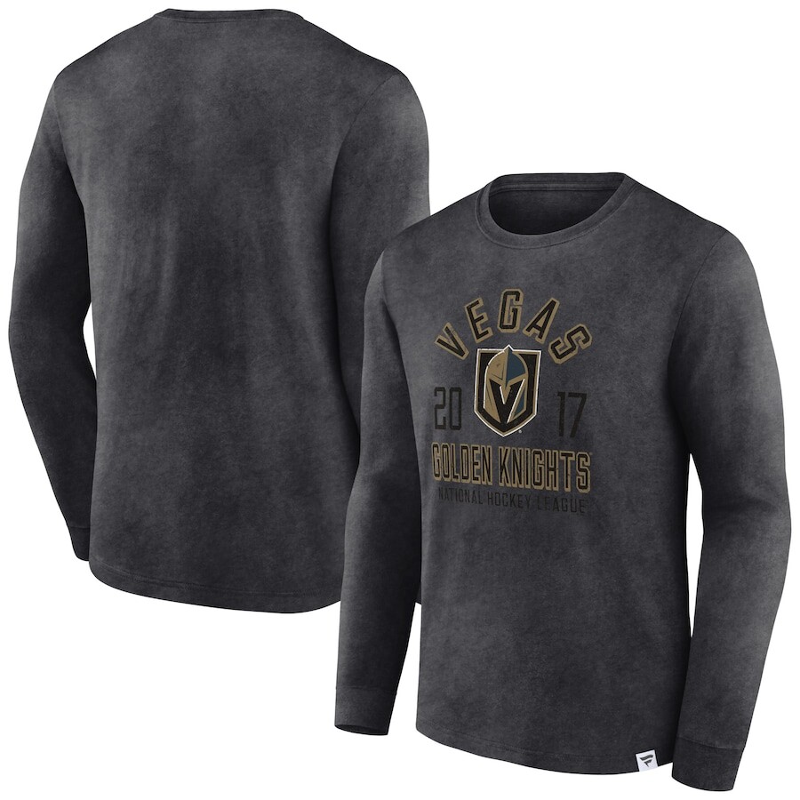 

Футболка с длинным рукавом Fanatics Branded Vegas Golden Knights, угольный