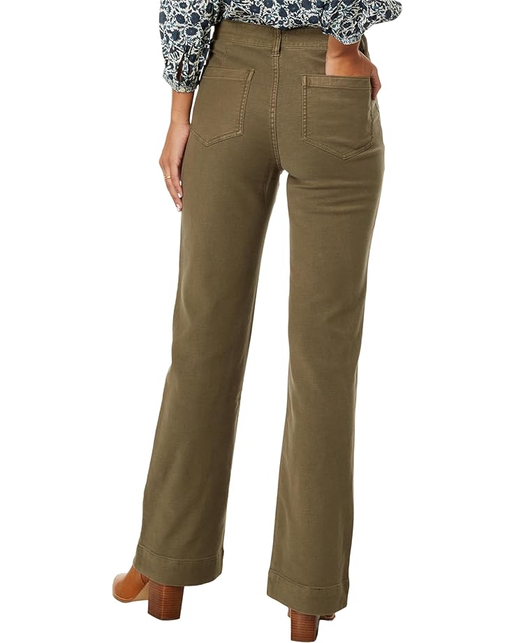 Брюки Faherty Stretch Terry Patch Pocket Pants, цвет Military Olive