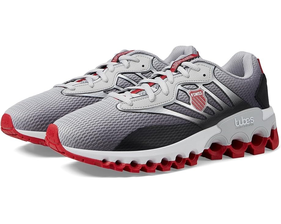 

Кроссовки K-Swiss Tubes Sport, цвет Gray/Black/Red
