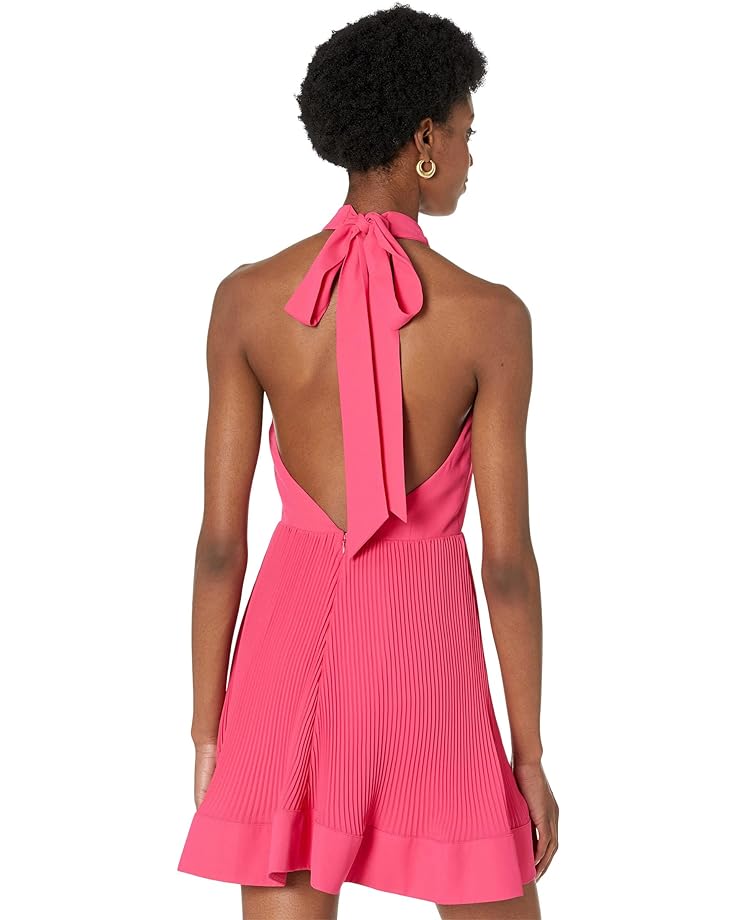 Платье MILLY Libby Pleated Mini Dress, цвет Milly Pink качалка milly swing полоса
