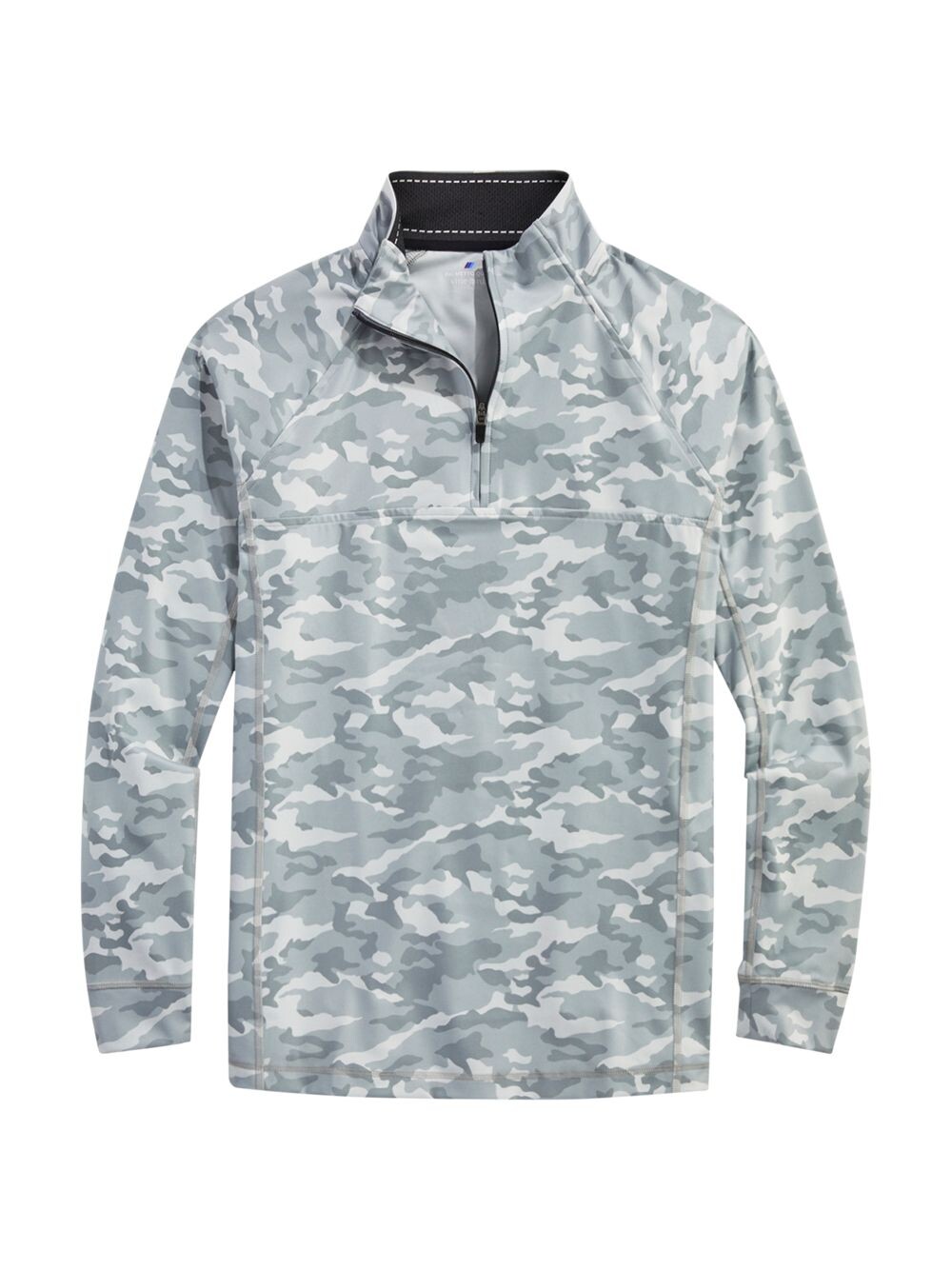 

Камуфляжный свитер Palmetto с молнией на четверть Vineyard Vines, серый