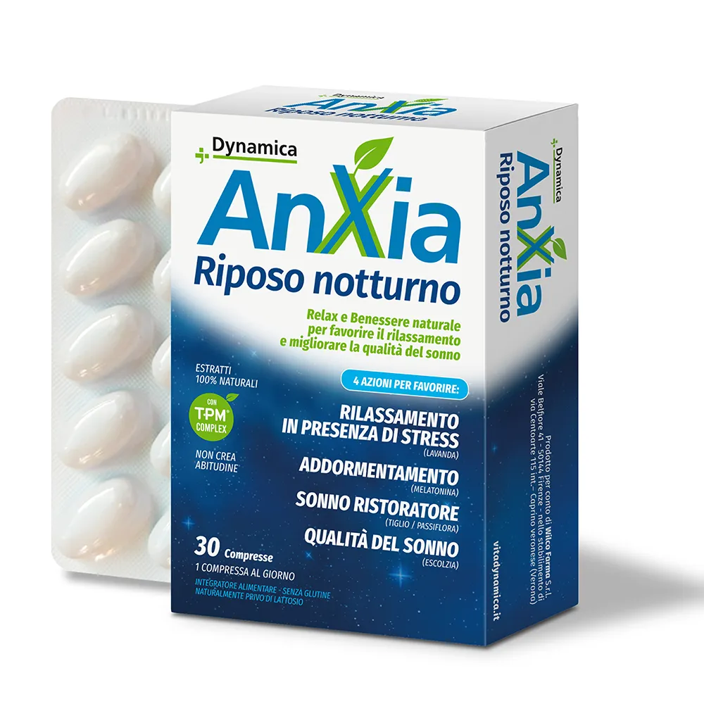 

Dynamica Anxia Night Rest 30 таблеток Дополнение для ночного отдыха