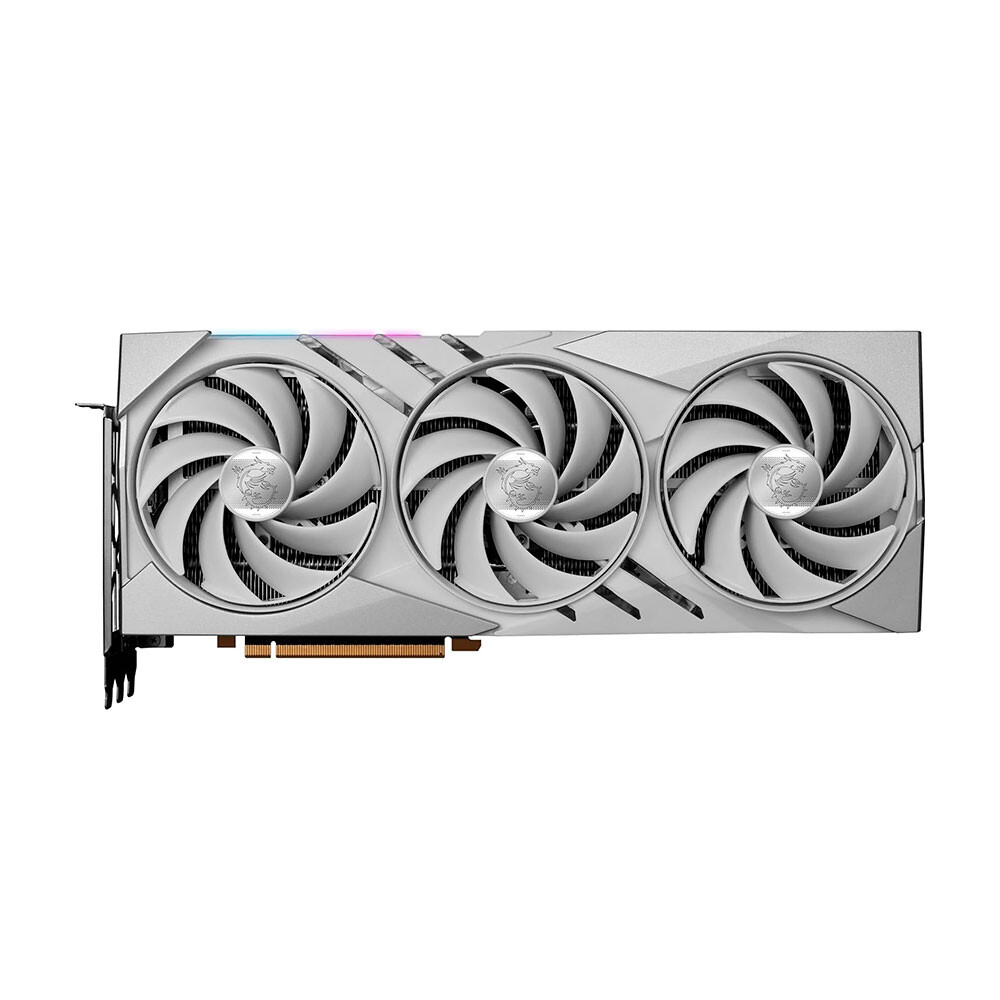 

Видеокарта MSI GeForce RTX 4080 Super Gaming X Slim White, 16ГБ, белый