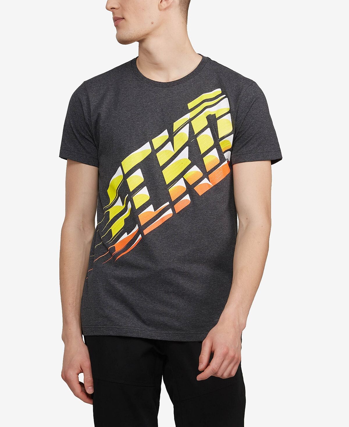 

Мужская футболка с рисунком swooshe me up big and tall Ecko Unltd, серый