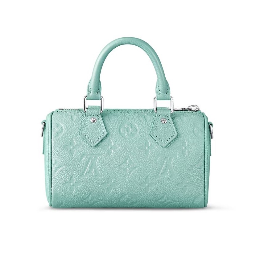 

Сумка Louis Vuitton Nano Speedy, бирюзовый