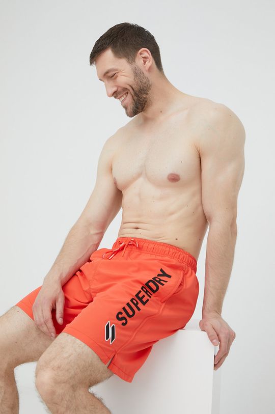 Плавки Superdry, оранжевый шорты для плавания superdry размер xl синий
