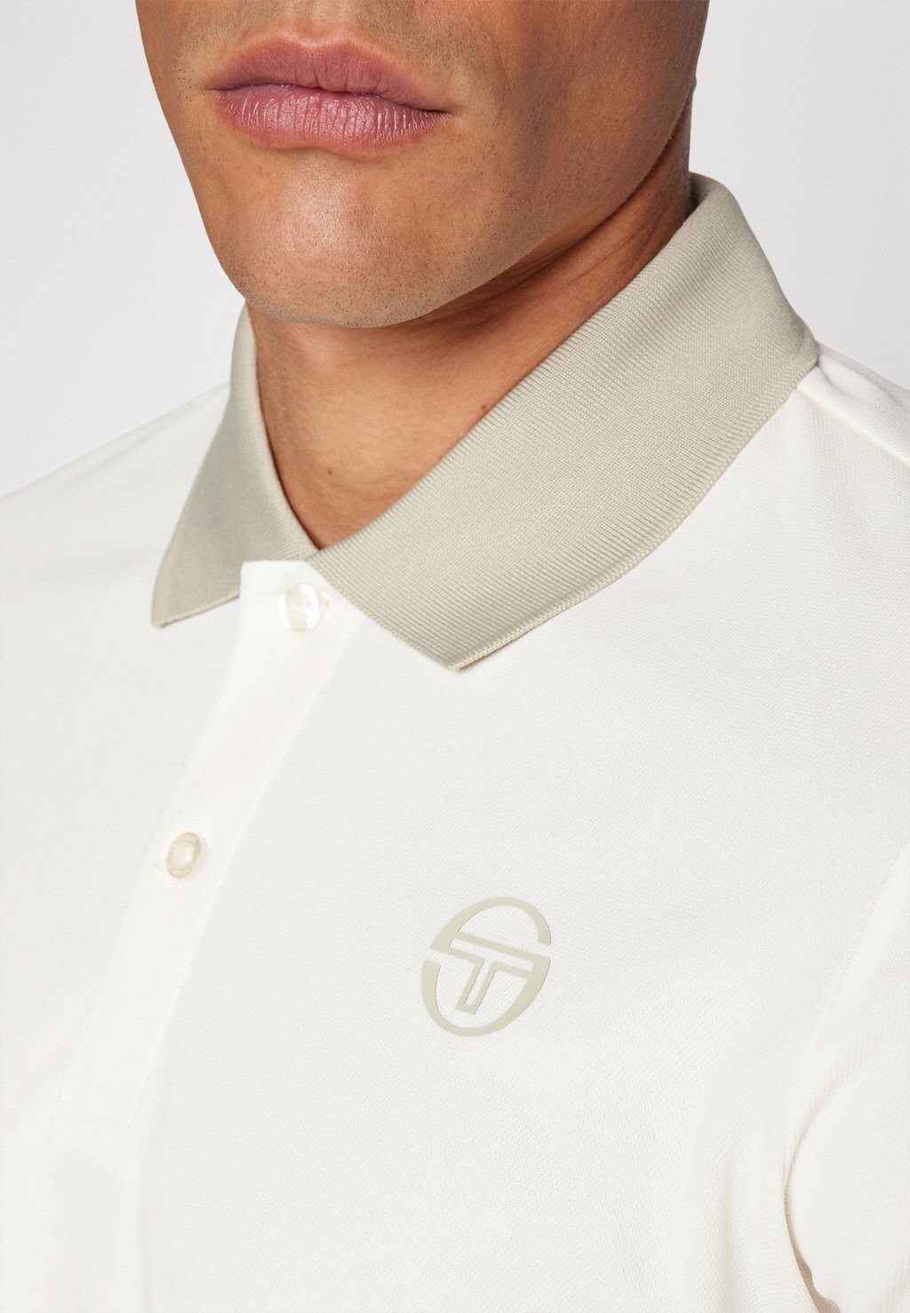 

Рубашка поло DIAGONALLEY Sergio Tacchini, кремовый