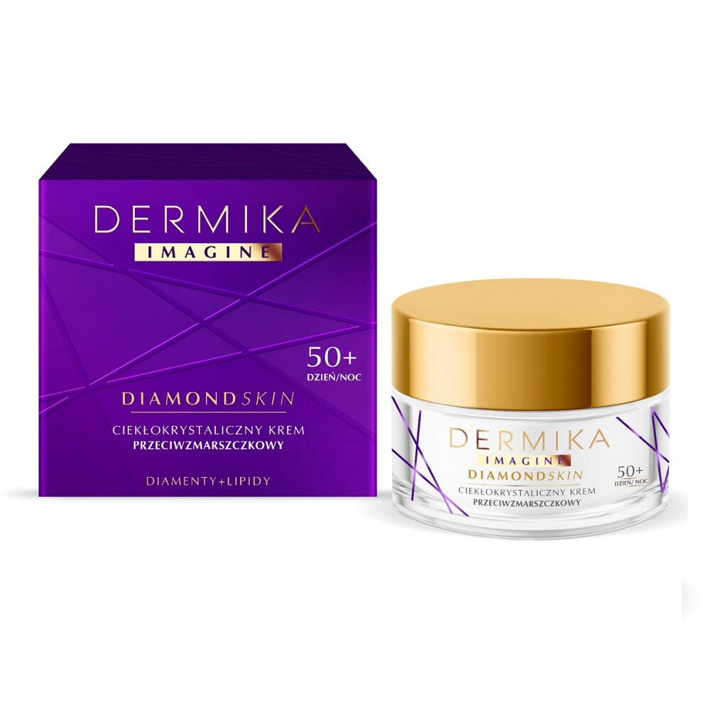 

Dermika Жидкокристаллический крем против морщин Imagine Diamond Skin 50+ 50мл