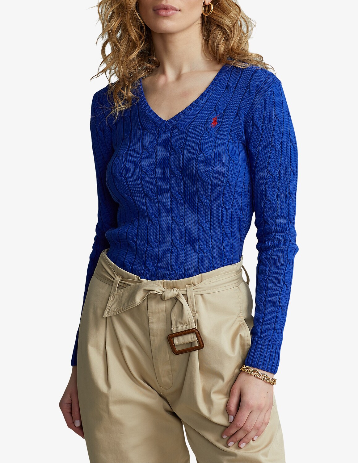 

Джемпер Kimberly с длинными рукавами Ralph Lauren, синий