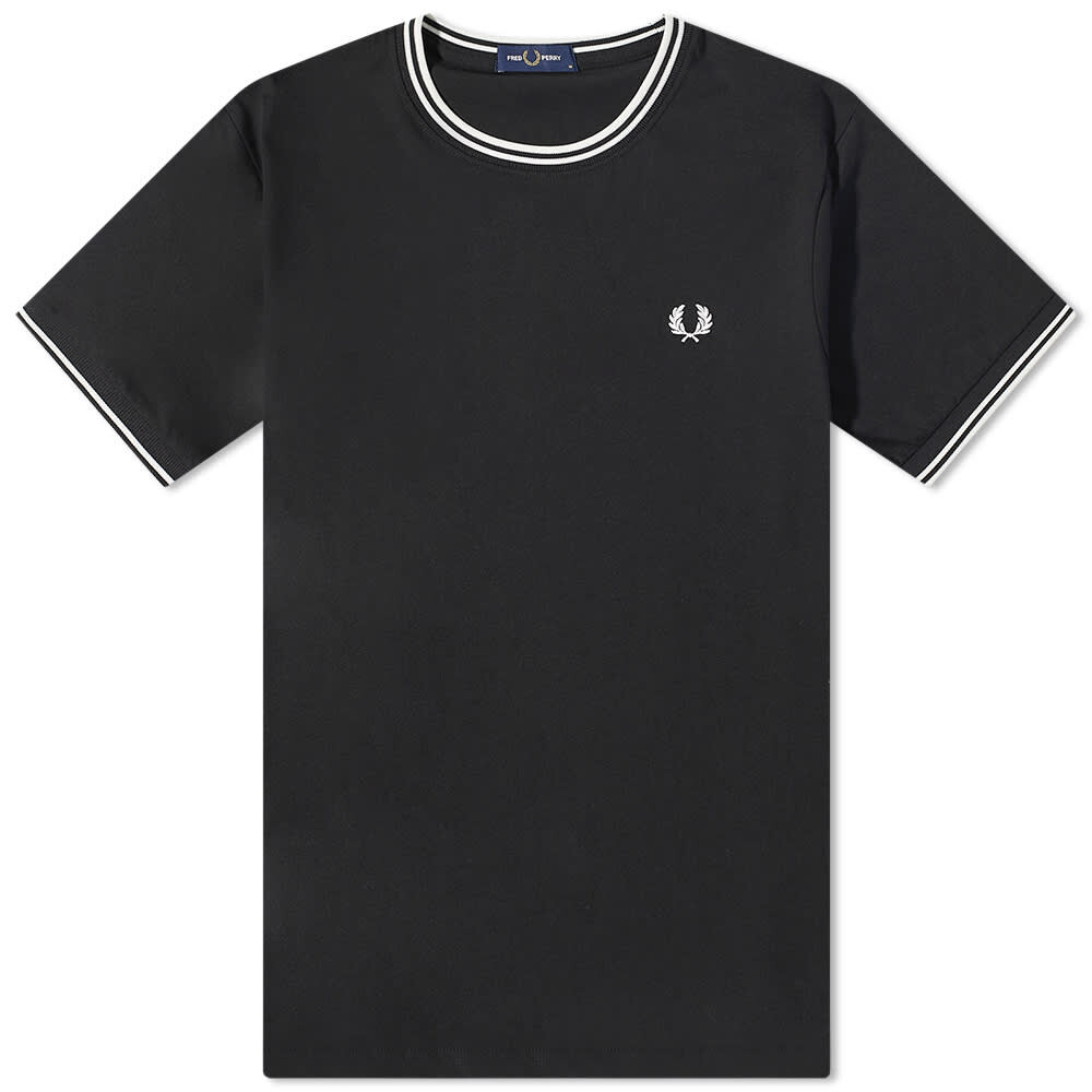 

Футболка Fred Perry Twin Tipped Tee, Черный