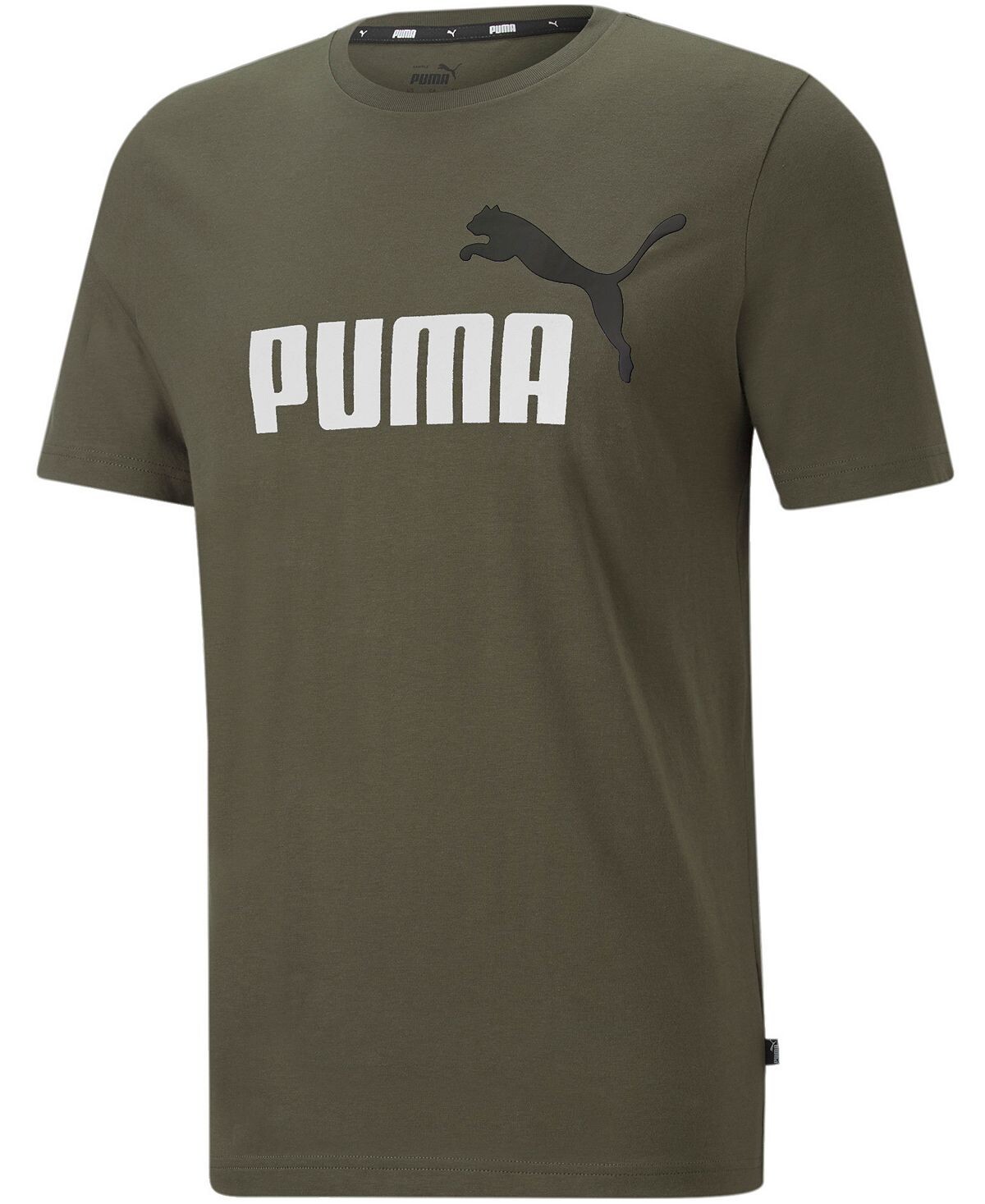 

Мужская футболка с логотипом essential Puma, зеленый