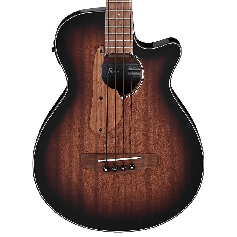 

Акустическая/электрическая бас-гитара Ibanez AEGB24E - красное дерево Sunburst High Gloss Ibanez AEGB24E / Electric Bass Guitar - High Gloss