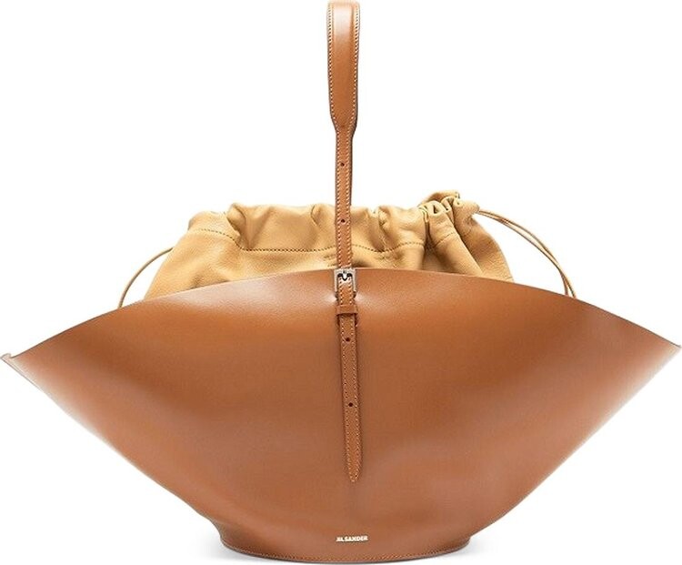 

Сумка Jil Sander Sombrero Medium Shoulder Bag Caramel, коричневый