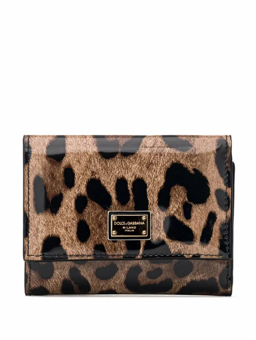 

Кожаное портмоне с логотипом Dolce&Gabbana