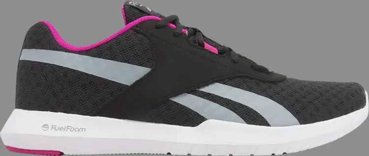 

Кроссовки wmns reago essential 2 'black meteor grey pink' Reebok, черный