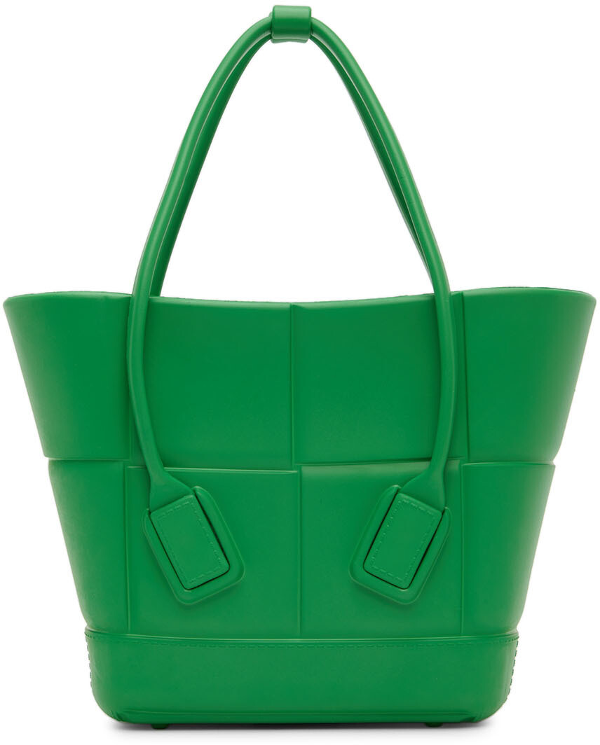

Зеленая объемная сумка Mini Arco Bottega Veneta, Зеленый