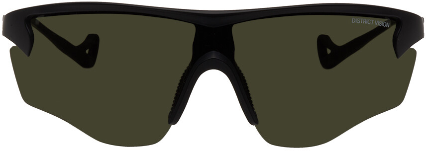 

Черные солнцезащитные очки Junya Racer District Vision