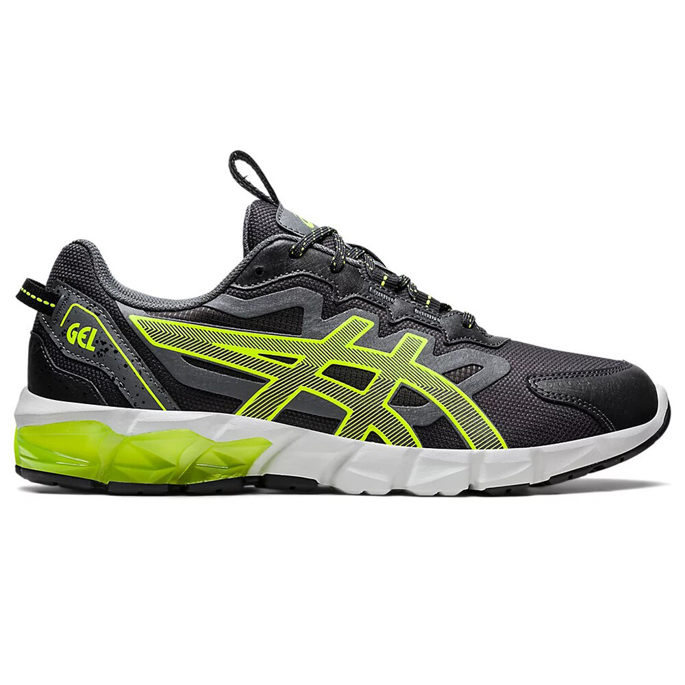 

Кроссовки gel quantum 90 'graphite grey safety yellow' Asics, серый