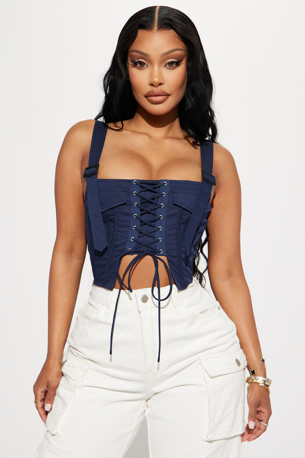 

Топ Fashion Nova GWQ5600, нави
