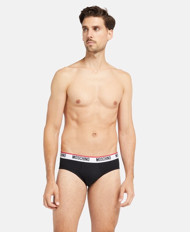 

Трусы, упаковка 3 шт. Moschino Underwear, черный
