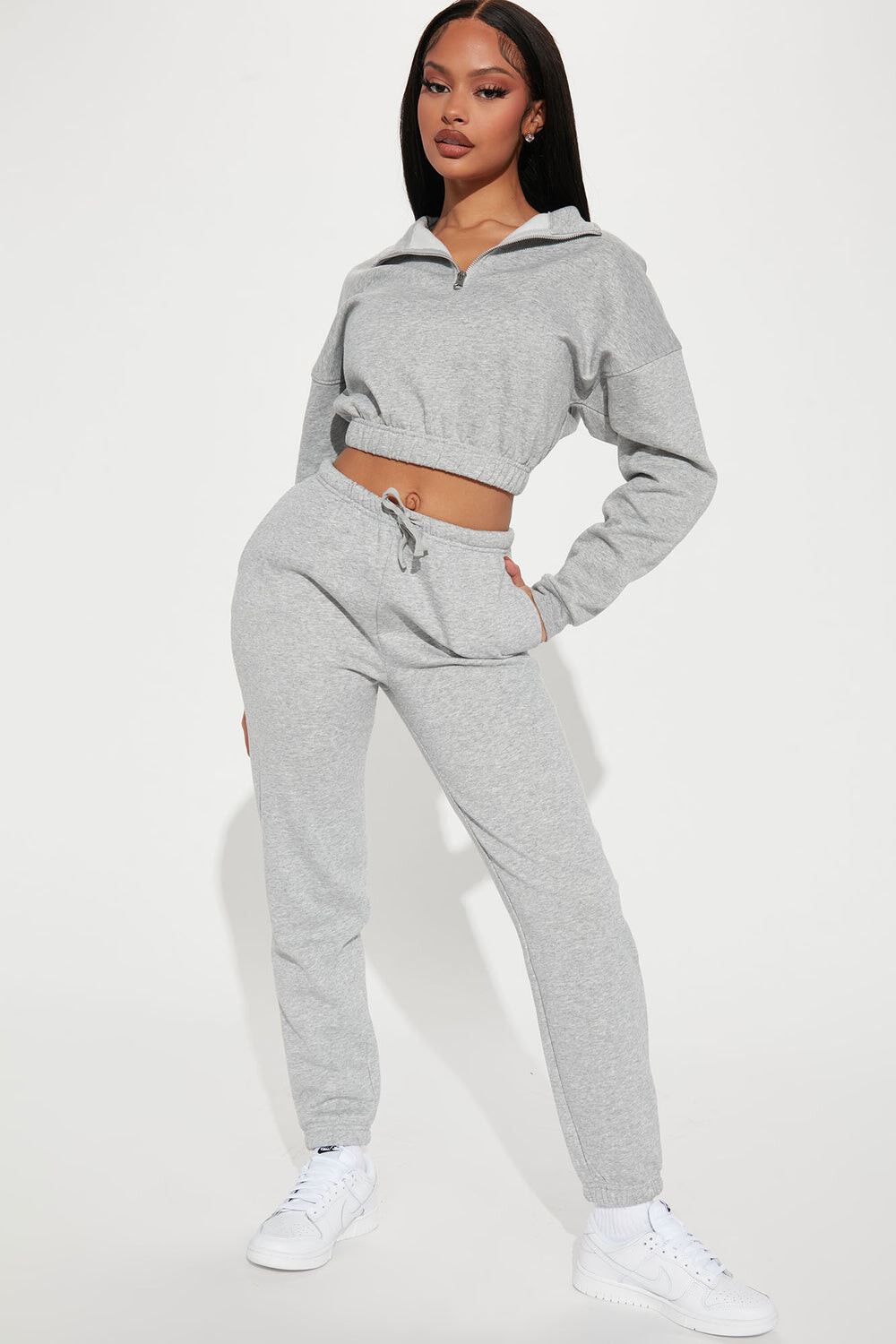 

Брюки Fashion Nova 1362SET, серый