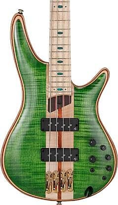 

Ibanez Premium SR4FMDX 4-струнная бас-гитара - изумрудно-зеленый глянцевый SR4FMDXEGL