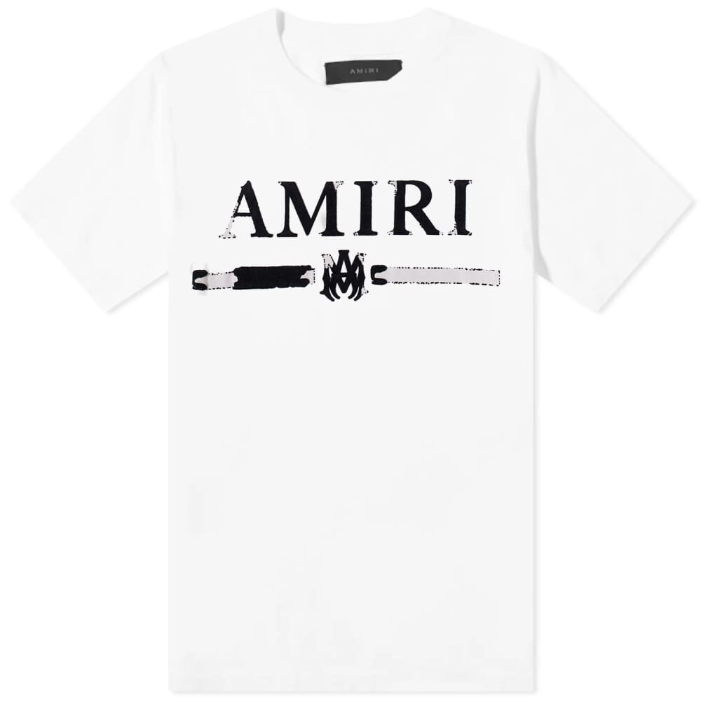 

Футболка AMIRI Amiri Ma Bar Applique Tee, Белый
