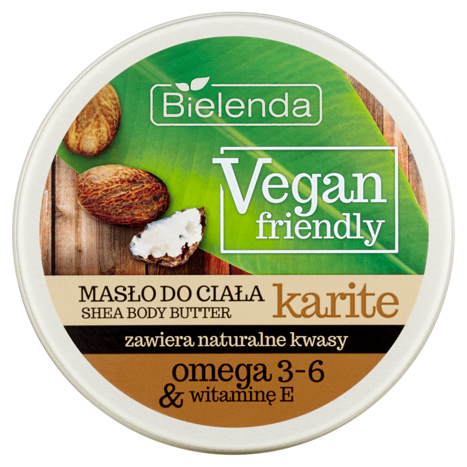 Bielenda Vegan Friendly сливочное масло для тела с натуральным маслом ши, 250 мл bielenda масло для тела vegan friendly авокадо 250 мл