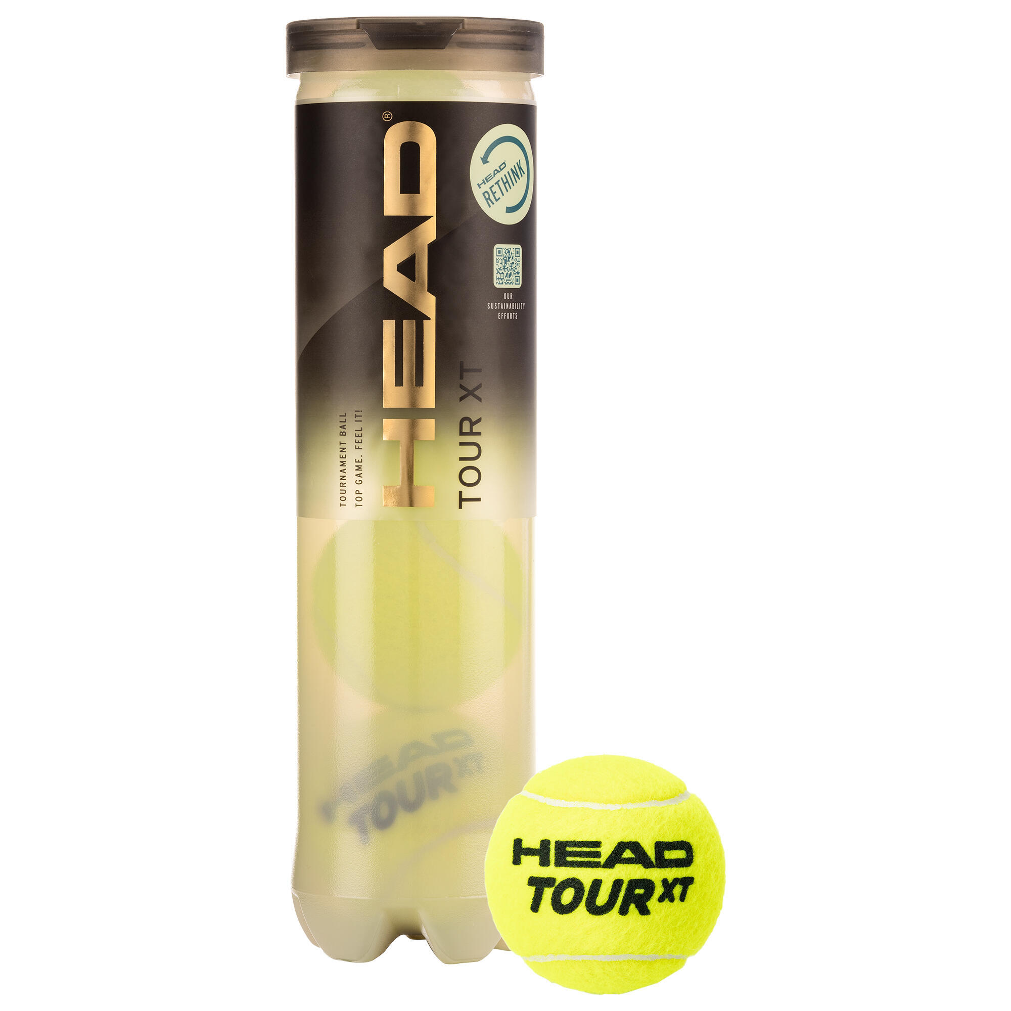 Теннисные мячи Head Tour XT Control, 4 шт. теннисные мячи head tour xt control 4 шт