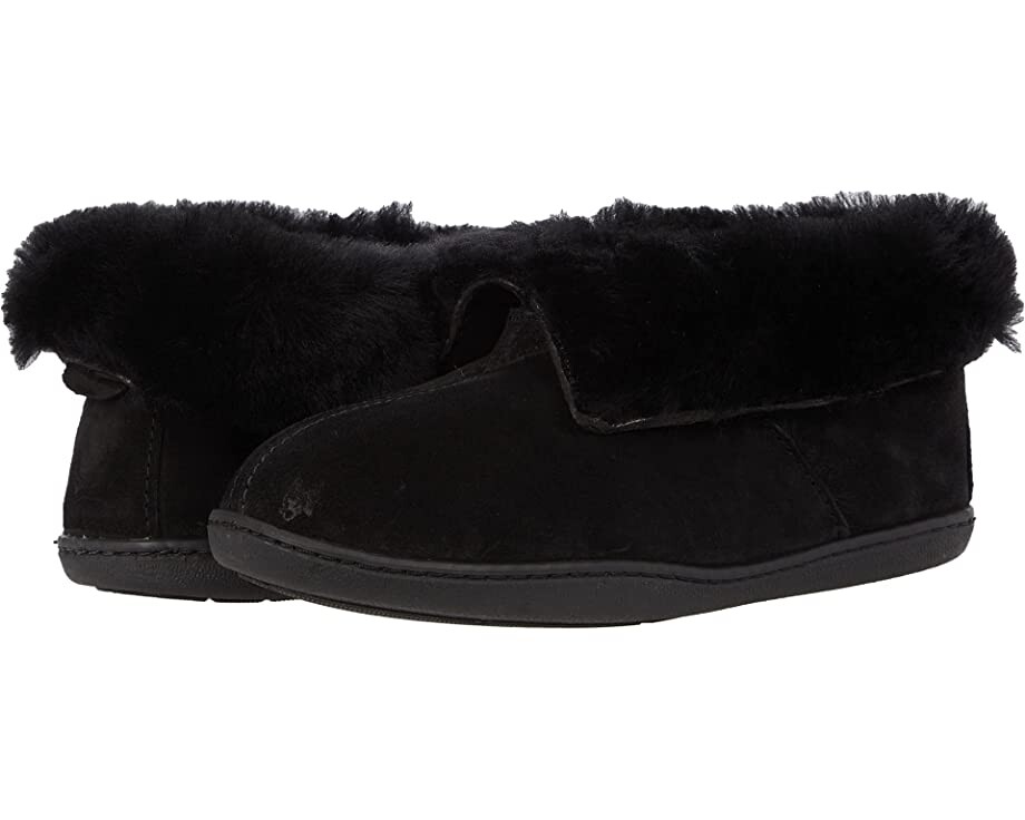 

Слипперы Sheepskin Ankle Boot Minnetonka, черный
