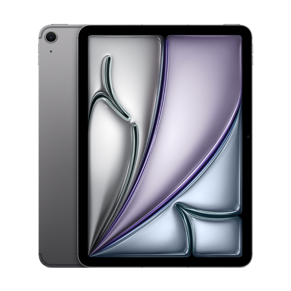 Планшет Apple iPad Air (2024), 11, 128 ГБ, Wi-Fi + Cellular, Space Gray планшет apple ipad pro 11 2021 16 гб 2048 гб wi fi cellular space gray