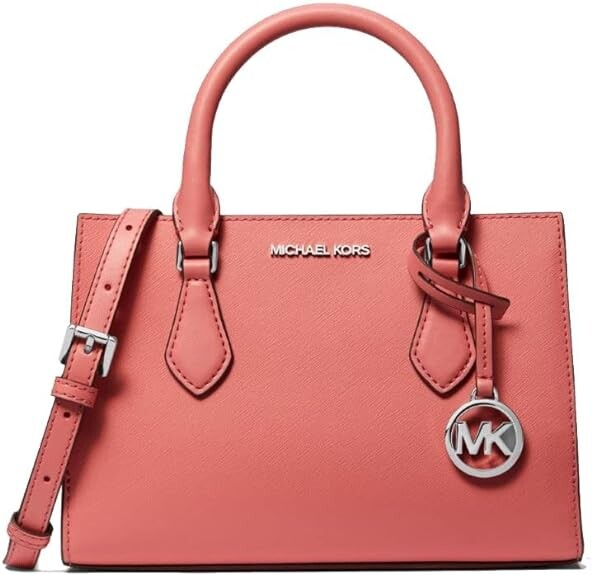 

Маленькая сумка-портфель Michael Kors Sheila, чайная роза