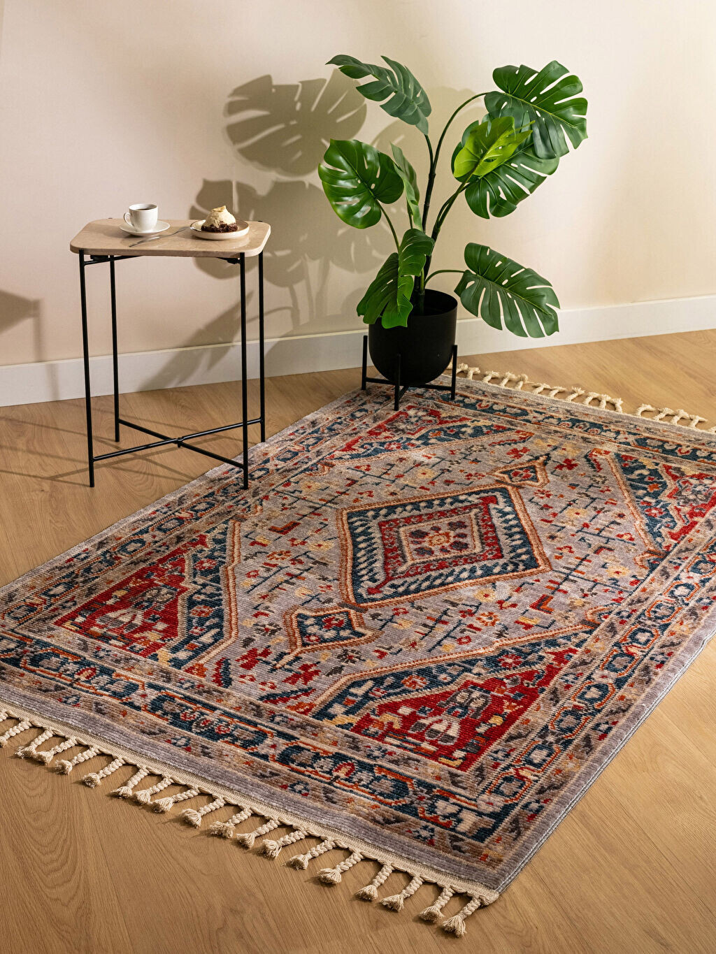 

Этнический узорчатый ковер с кисточками 120x180 см LCW Home