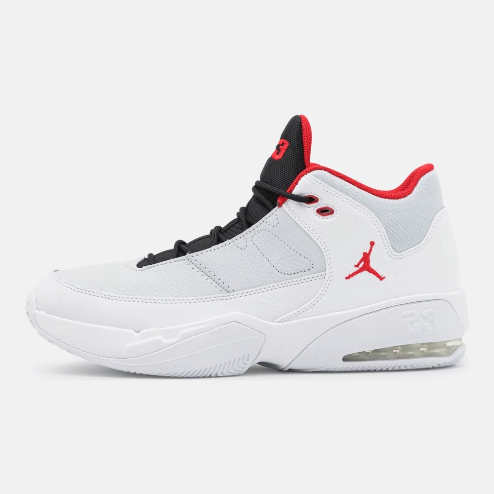 

Кроссовки Jordan Max Aura 3, white/university red/pure platinum/black