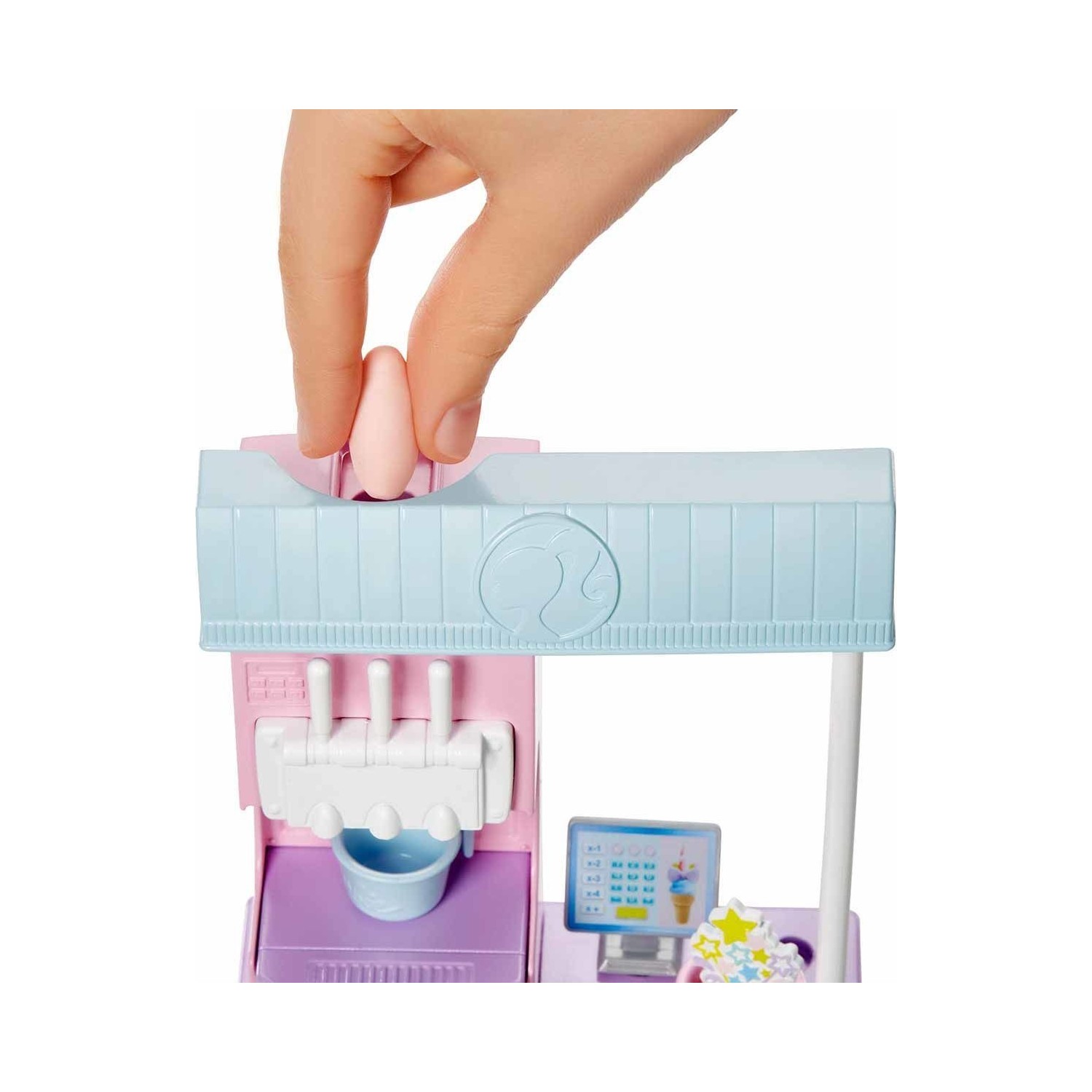 Игровой набор Barbie Ice Cream Shop HCN46