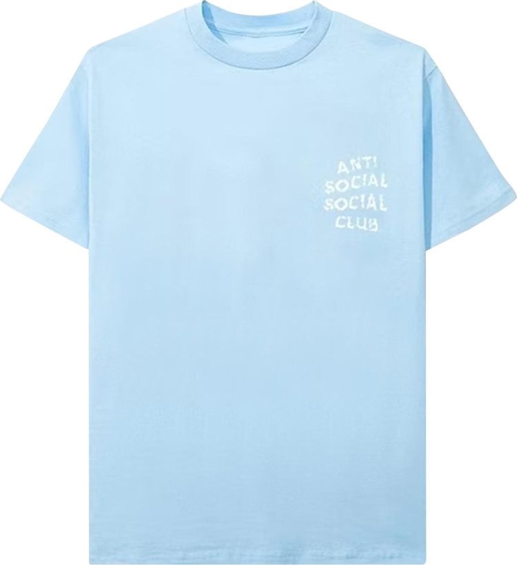 Футболка Anti Social Social Club Partly Cloudy Tee 'Blue', синий - фото