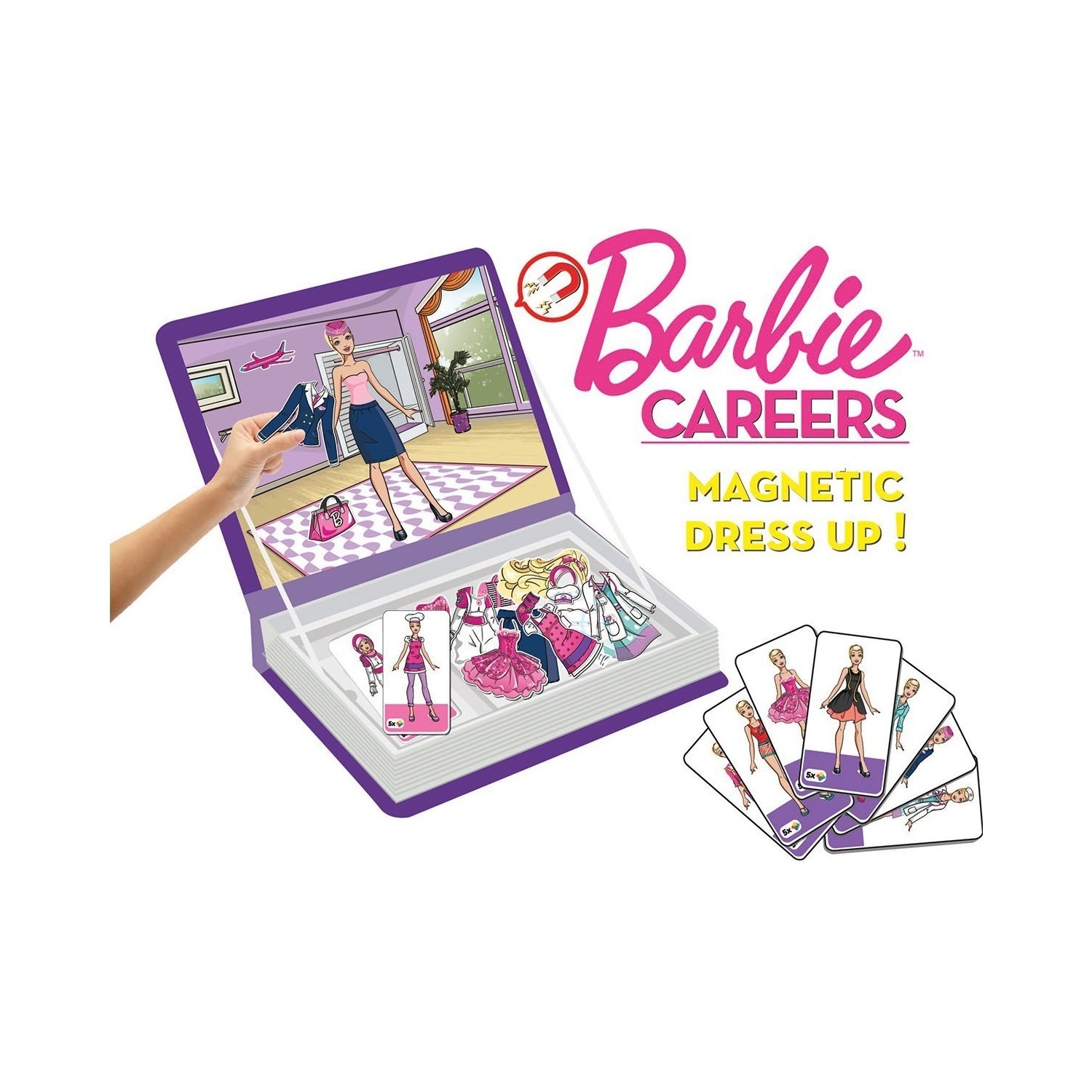 Магнитная игра-одевалка Barbie Careers – заказать из-за границы с доставкой  в «CDEK.Shopping»