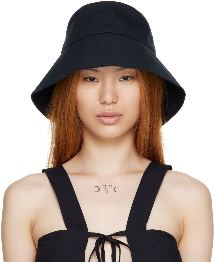 

SSENSE Exclusive Black Lucy Beach Hat BONDI BORN