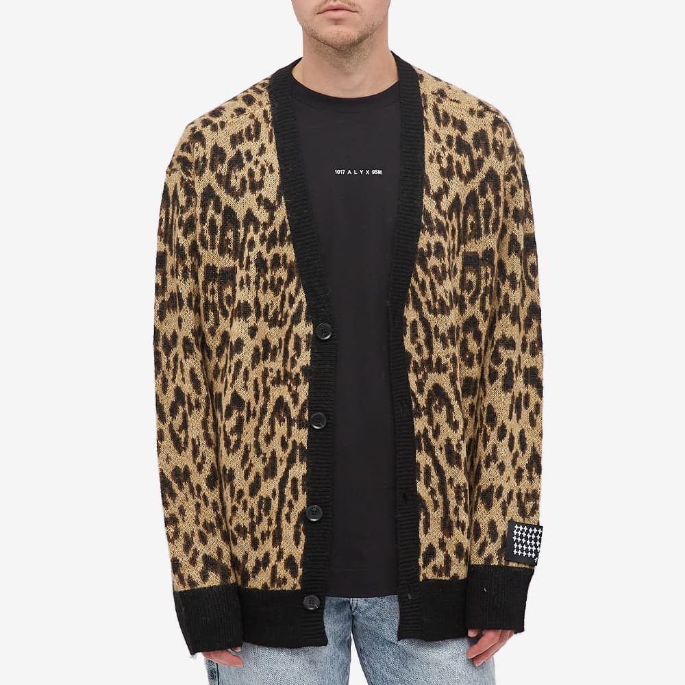 Джемпер Ksubi Jungle Leopard Cardigan – заказать из-за