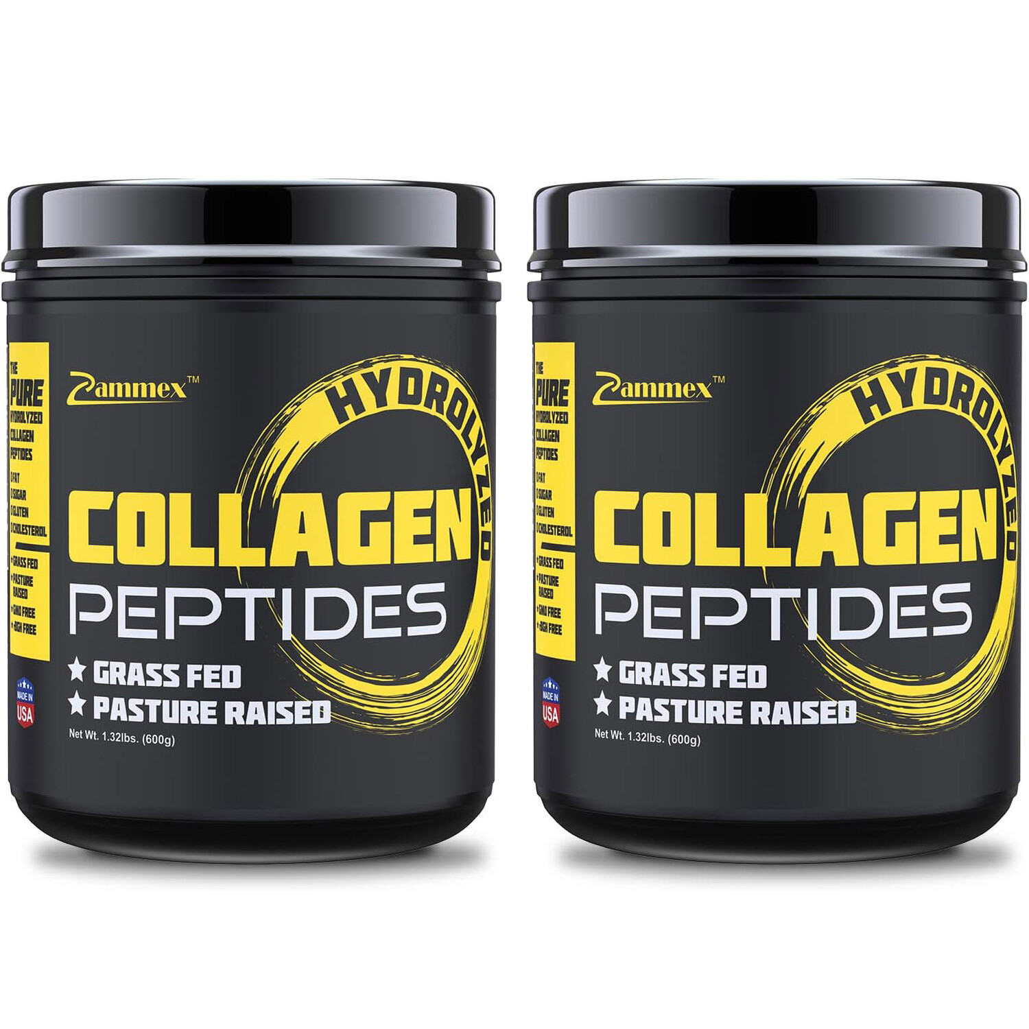

Коллаген Zammex Premium Peptides Powder Unflavored, 2 х 600 гр