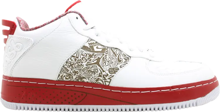 

Кроссовки Air Jordan Fusion 20 Low White Varsity Red, белый