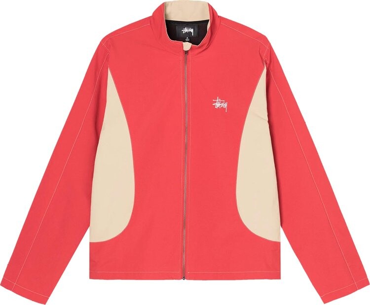 

Куртка Stussy Panel Track Jacket 'Red', красный